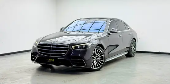 2021 Mercedes Benz S500 4MATIC, Warranty, Fully Loaded, Excellent Condition, Japanese