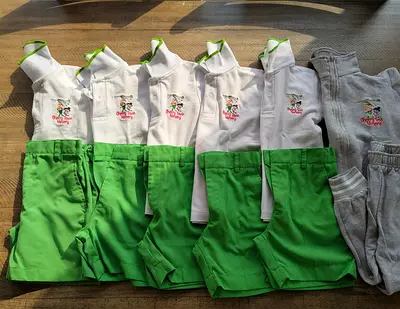 Cherry Tree Nursery Uniform Set – 5 Daily Sets + Winter Set