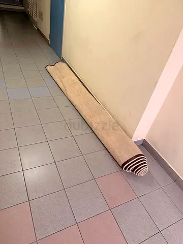 Long beige New carpet - good condition