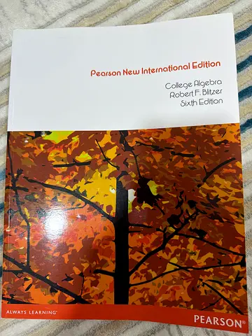 College Algebra – Robert F. Blitzer – 6th Edition

ISBN: 9781292042343