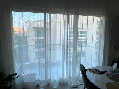 White Sheer Curtains for Sliding Doors