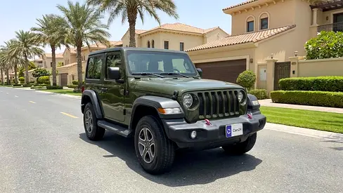 AED 1,505/month | 0 DP | Free 1 Year Warranty | Service History | 30 Day Return | JEEP WRANGLER 2021