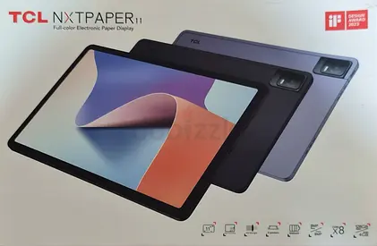 TCL NXTPAPER 11-inch Tablet - Full-Color Electronic Paper Display, Brand New/Boxed
