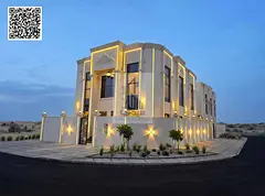 Luxury CORNER Classic Villa for Sale in Al Helio 2, Ajman | Facing Al Hamidiya Park