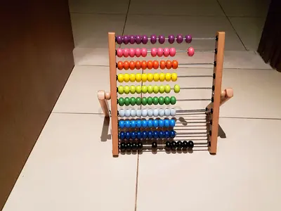 Wooden Colorful Abacus