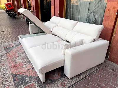 IKEA Eskilstuna L Shape Sofa Beige Excellent condition
