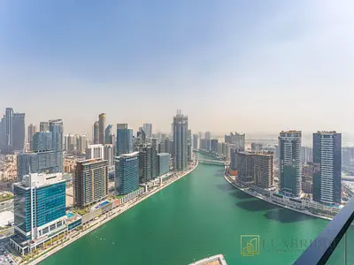 CANAL & BURJ VIEW | HIGH FLOOR | VACANT