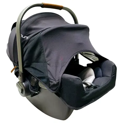 Nuna Pipa Urbn Baby Car Seat with Canopy - Black