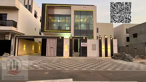 للبيع بمنطقة الحليو | فيلا فاخرة 5 غرف ومجلس وصالة بسعر شامل رسوم التسجيل والتمليك