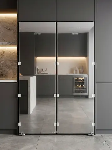 Premium Bosch Series 8 Integrated Refrigerator & Freezer – Separate Units