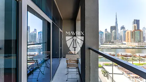 Fully Furnished | Burj and Canal View | Vacant