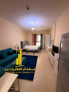 🏡 The most luxurious and elegant studio apartment for monthly rent in Al Yasmin Towers, opposite