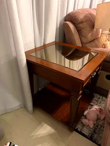Center table, 2 side tables and TV table for sale