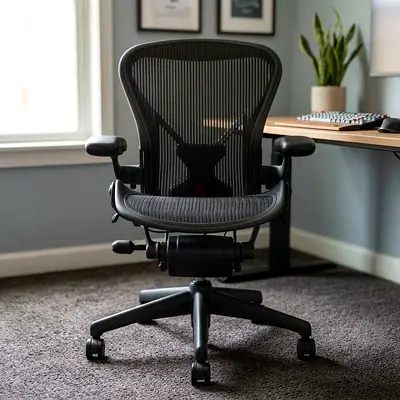 Herman Miller Aeron Ergonomic Office Chair - Size B, Excellent Condition