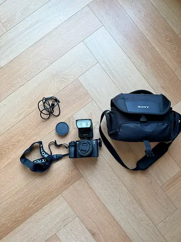 Sony alpha a7c II camera with shoulder bag — gently used and in perfect condition. Bought it in 2025