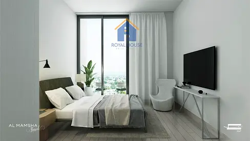 -One-bedroom apartment for sale in Al Mamsha