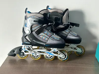Pair of Fila Adjustable Inline Skates - Size Adjustable, never used- brand new