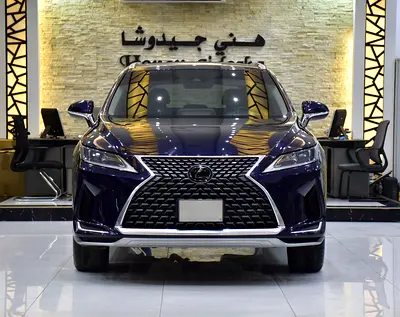 AED 1,765 EMi at 0% DP | Lexus RX350 ( 2020 Model ) in Blue Color Canadian Specs