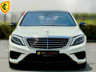 MERCEDES S63 l AMG V8 BITURBO l GCC SPECS l YEAR 2015 l FULL SERVICE HISTORY FROM GARGASH l