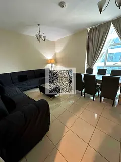 FURNISHED 2BHK AVAILABLE FOR RENT IN ORIENT TOWER AJMAN FULL SEA VIEW
