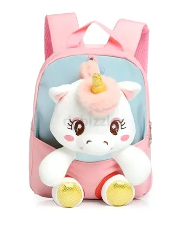 Cute Pink Unicorn Kids Backpack - Small School Bag