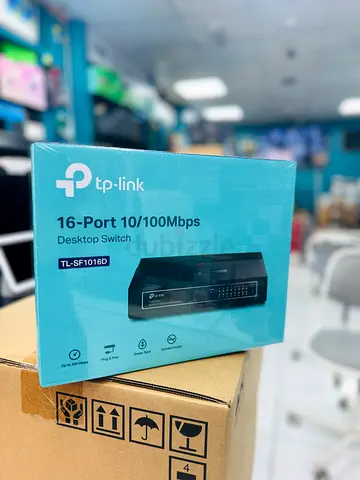 TP-Link TL-SF1016D 16-Port 10/100Mbps Desktop Switch - Sealed Box
