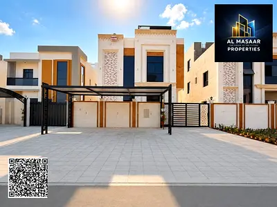 Two-story villa with a roof terrace, 6 master bedrooms, hotel-style finishing, registration fees included, freehold ownership.