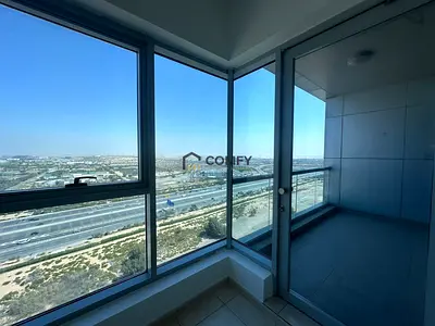 Full Al Ain Road View | Spacious 1Bed Apt. With Balcony | Mid Floor