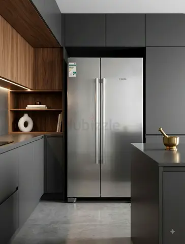 Siemens Side-by-Side Refrigerator Freezer – Excellent Condition | Premium Design