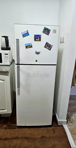 White Top-Freezer Refrigerator - Good Working Condition