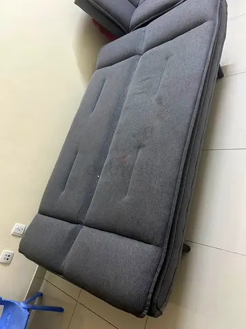 Grey 3-seater Sofa Bed (convertible) - Good Condition