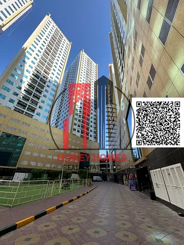 distress Deal on studio apartment for sale in Ajman Pearl with the one covered parking on the prime location.