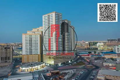Ready To Move 1BHK For Rent in Ajman Pearl Tower's With Parking Near to The Madina Hyper Market.