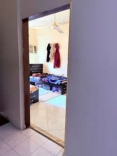 A well‑furnished private room with an attached washroom will be available for a bachelor