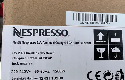 Cappuccinatore CS20 Milk Forther