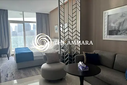 Spacious Studio | Canal & Skyline Views | Balcony