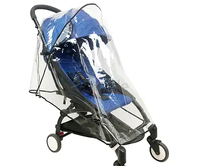 Baby stroller rain cover