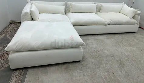 Amazing condition marina home lshape sofa