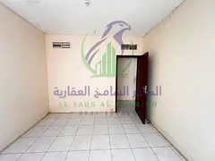 Spacious 3BR + living room with balcony and open view generous spaces bachelor contract in Al Majaz
