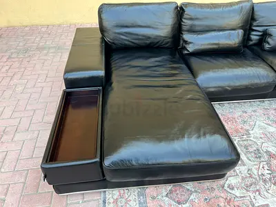 Marina home U Shape Original Leather Sofa