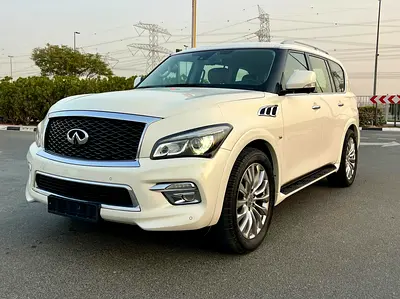 Pristine Infiniti QX80 Luxury 2016 | GCC Specs | Full Service History