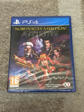 Nobunaga's Ambition: Sphere of Influence - Ascension (PS4) - Sealed
