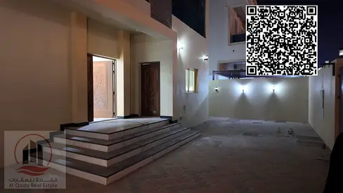 Spacious villa for rent in Al Yasmin, 3 master bedrooms