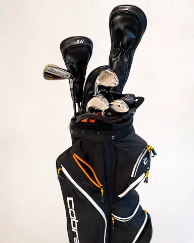 Cobra Golf Club Set + Bag + 6 Golf Balls