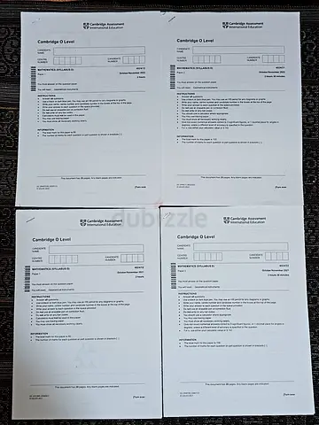 Cambridge O level past papers
