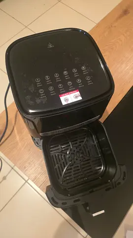 Used Black Digital Air Fryer - Good Working Condition