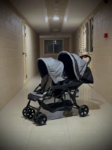 Juniors double seat stroller