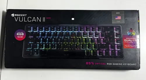 New Roccat Vulcan II Mini 65% Optical RGB Gaming Keyboard