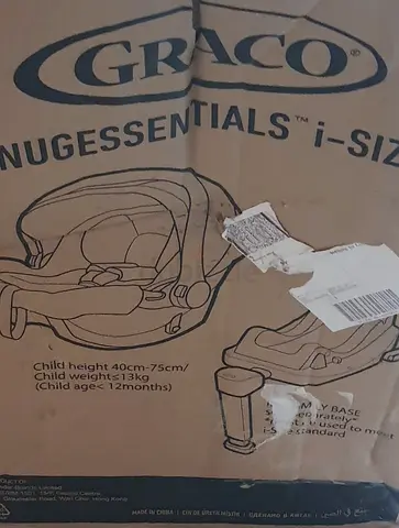 Graco SnugEssentials i-Size Infant Car Seat. New. Unused. AED 290 Only.