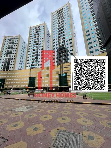 Spacious 1 BHK for Sale in Pearl Towers , Rashidiya 1 - DownTown Ajman , 320k Only